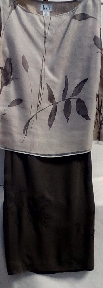 Ann Taylor Loft 2 piece Top&Skirt